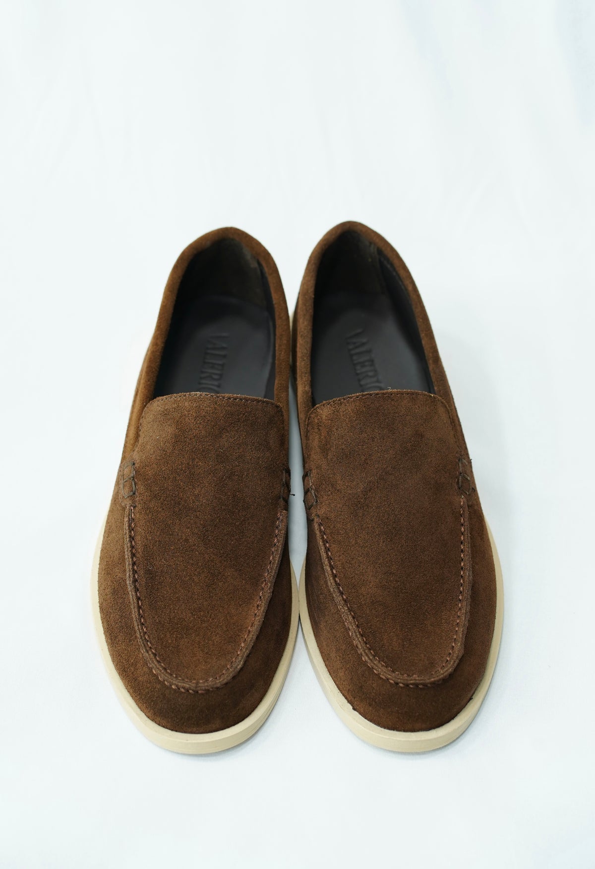 Mocassin en Daim- Marron chocolat