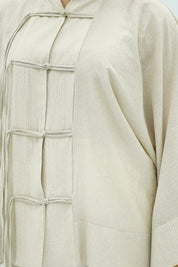Chemise à noeud écru