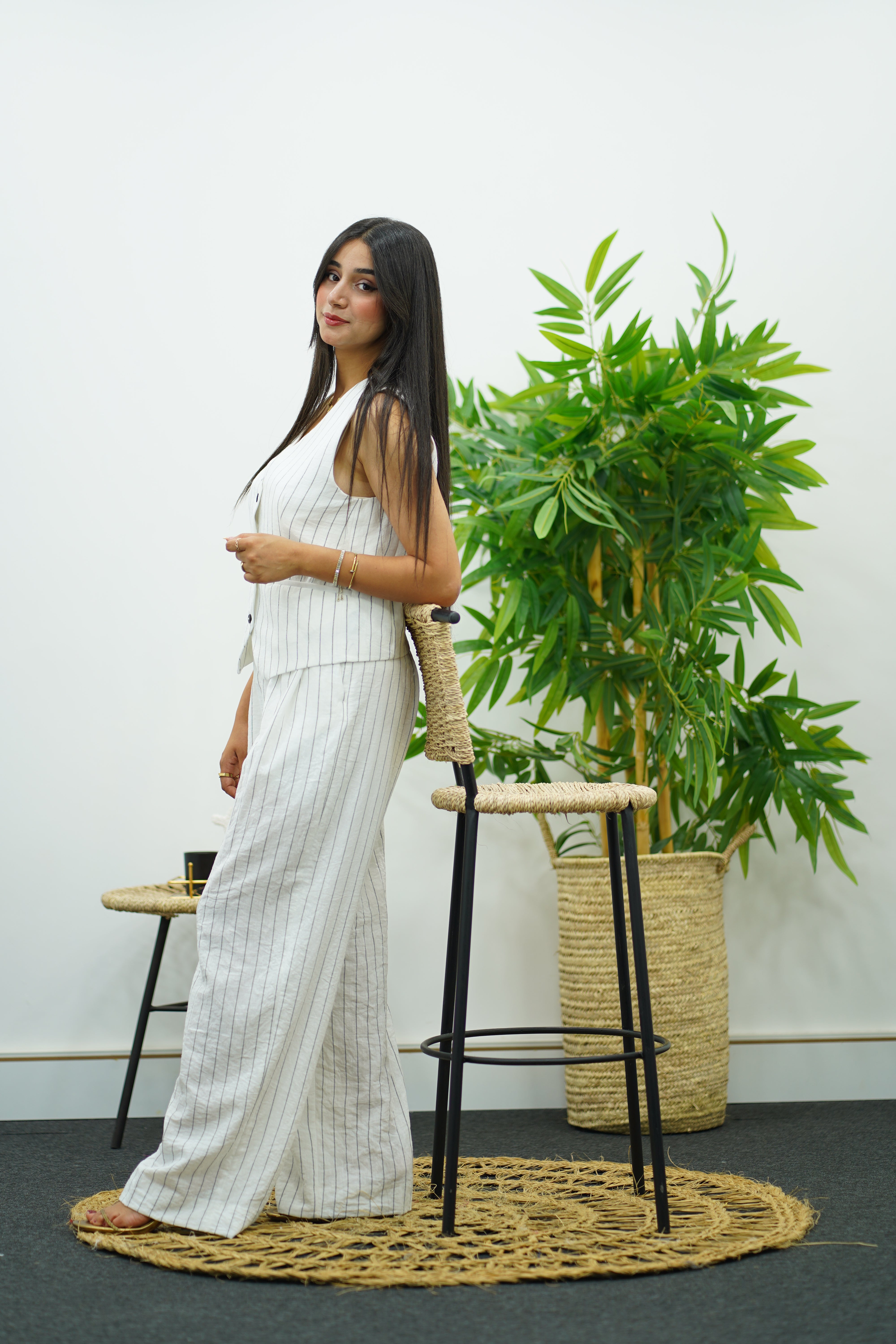 Ensemble Rayé Gilet & pantalon