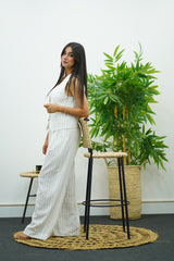 Ensemble Rayé Gilet & pantalon