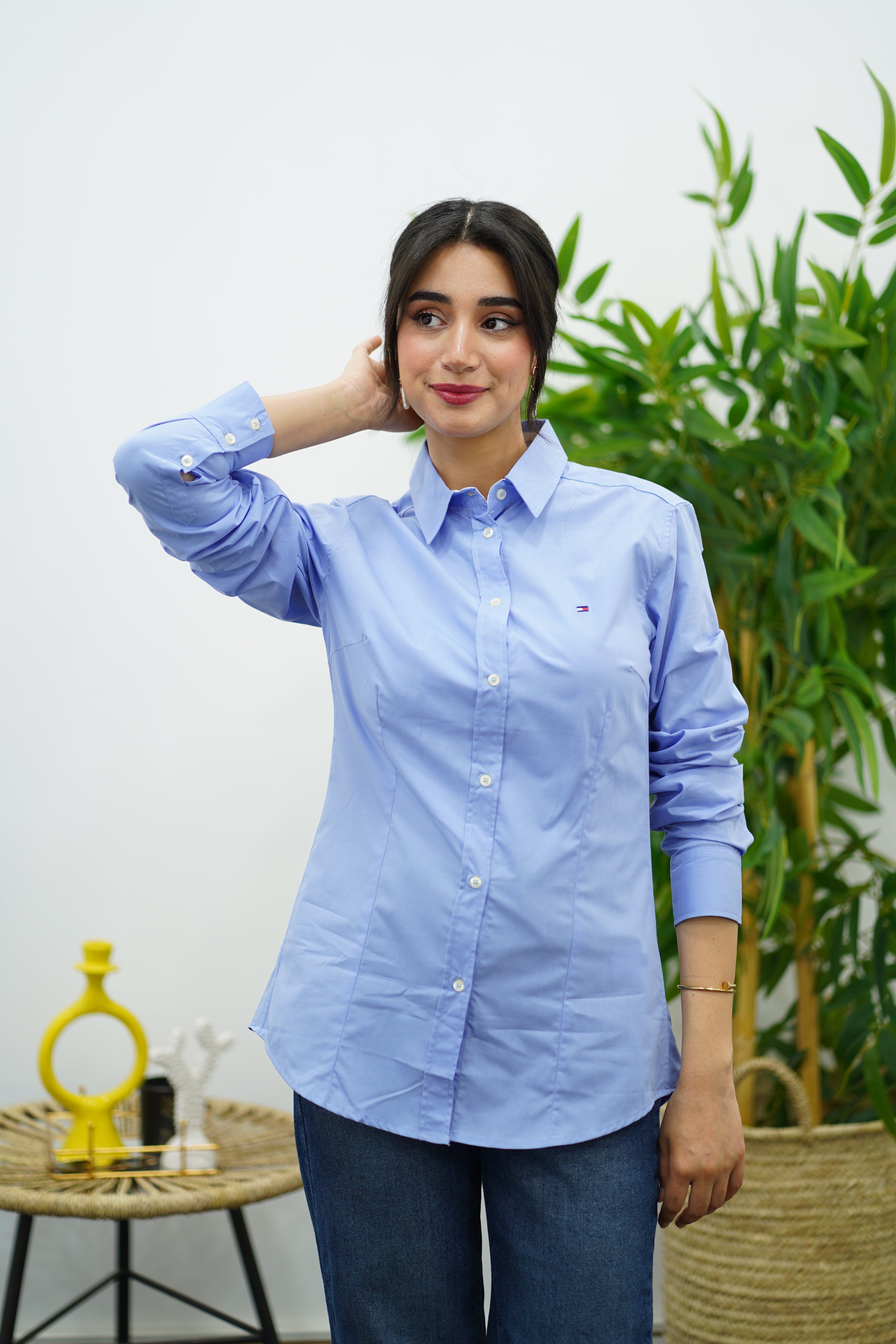Chemise Slim-fit Bleu Ciel