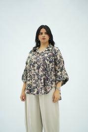 Chemise Ample à Imprimé Paisley