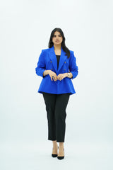 Blazer ajusté bleu électrique 💙
