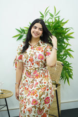Robe à motifs Florale