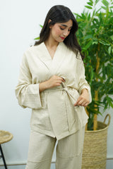 Ensemble Fluide Style Kimono