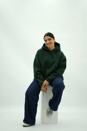 Sweat à capuche oversize 💚
