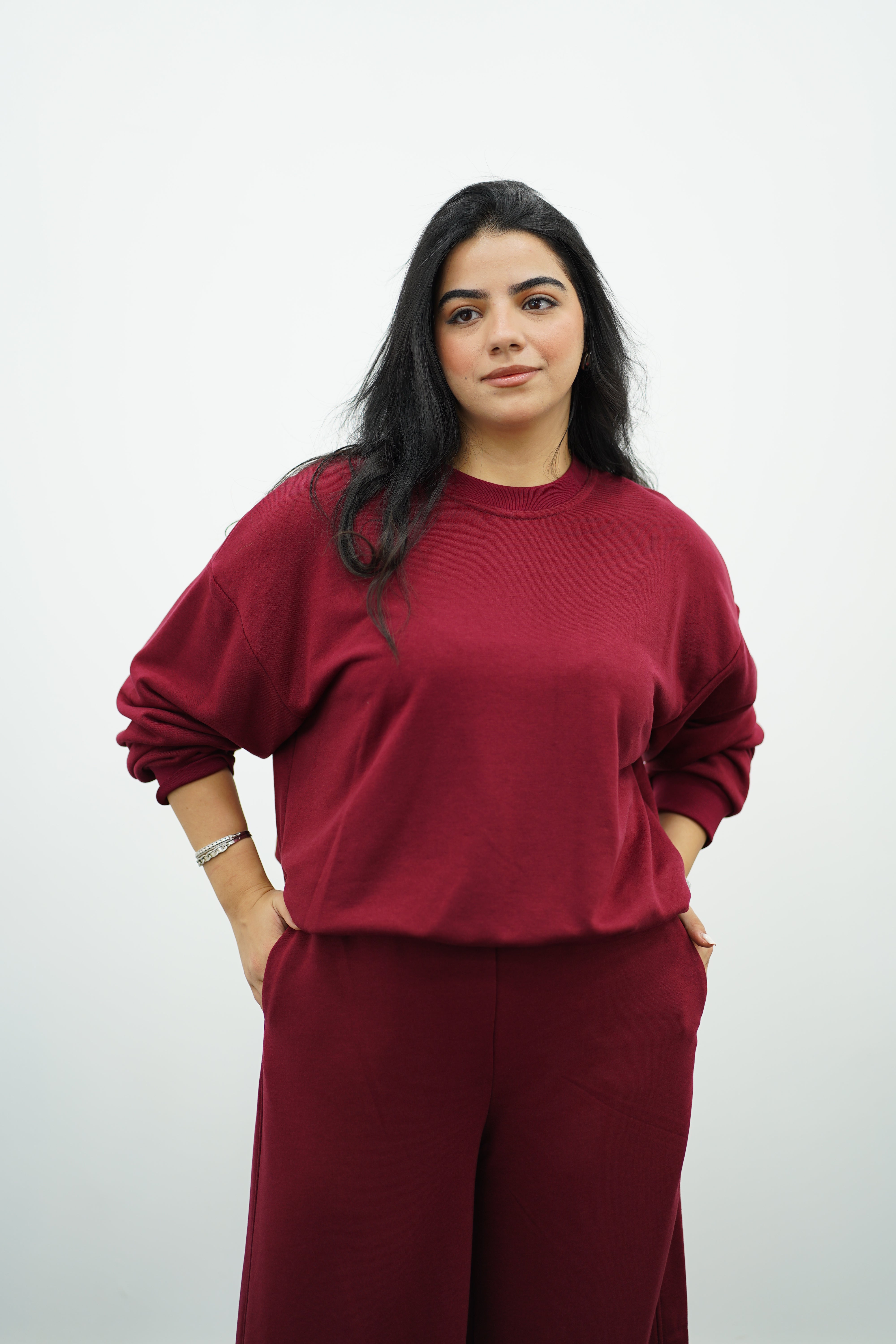 Chic Décontracté : Ensemble Molleton Over size & Pantalon Large