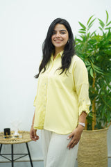 Chemise Jaune Banane 💛