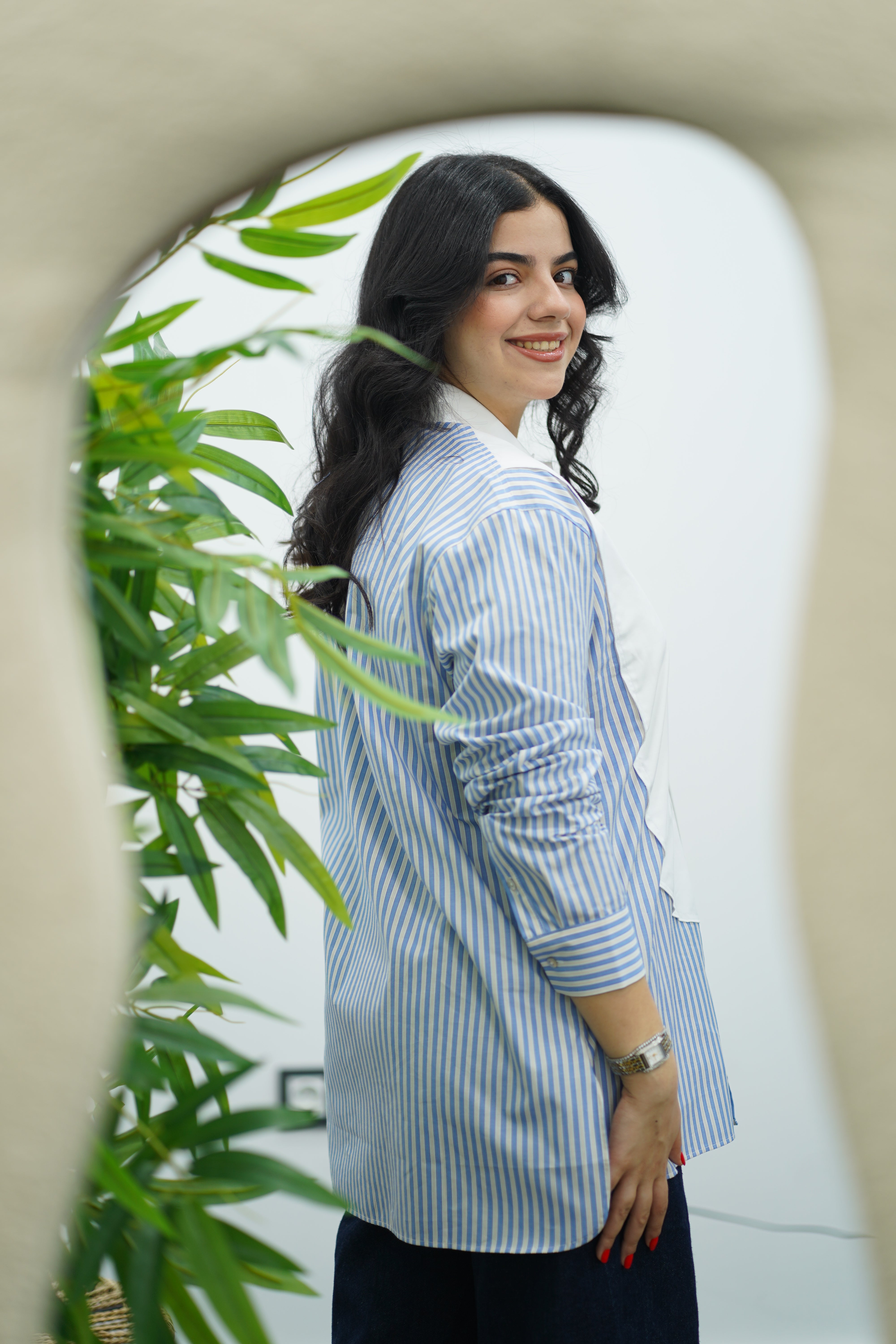 Chemise en Popeline - Bleu