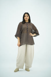 Chemise En mousseline Imprimée polkadot