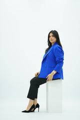 Blazer ajusté bleu électrique 💙