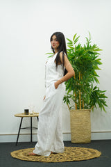 Ensemble Rayé Gilet & pantalon