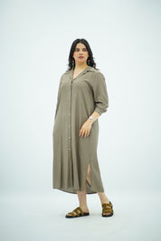 Robe chemise fluide