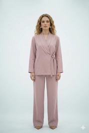 Ensemble en Tencel - Rose poudré