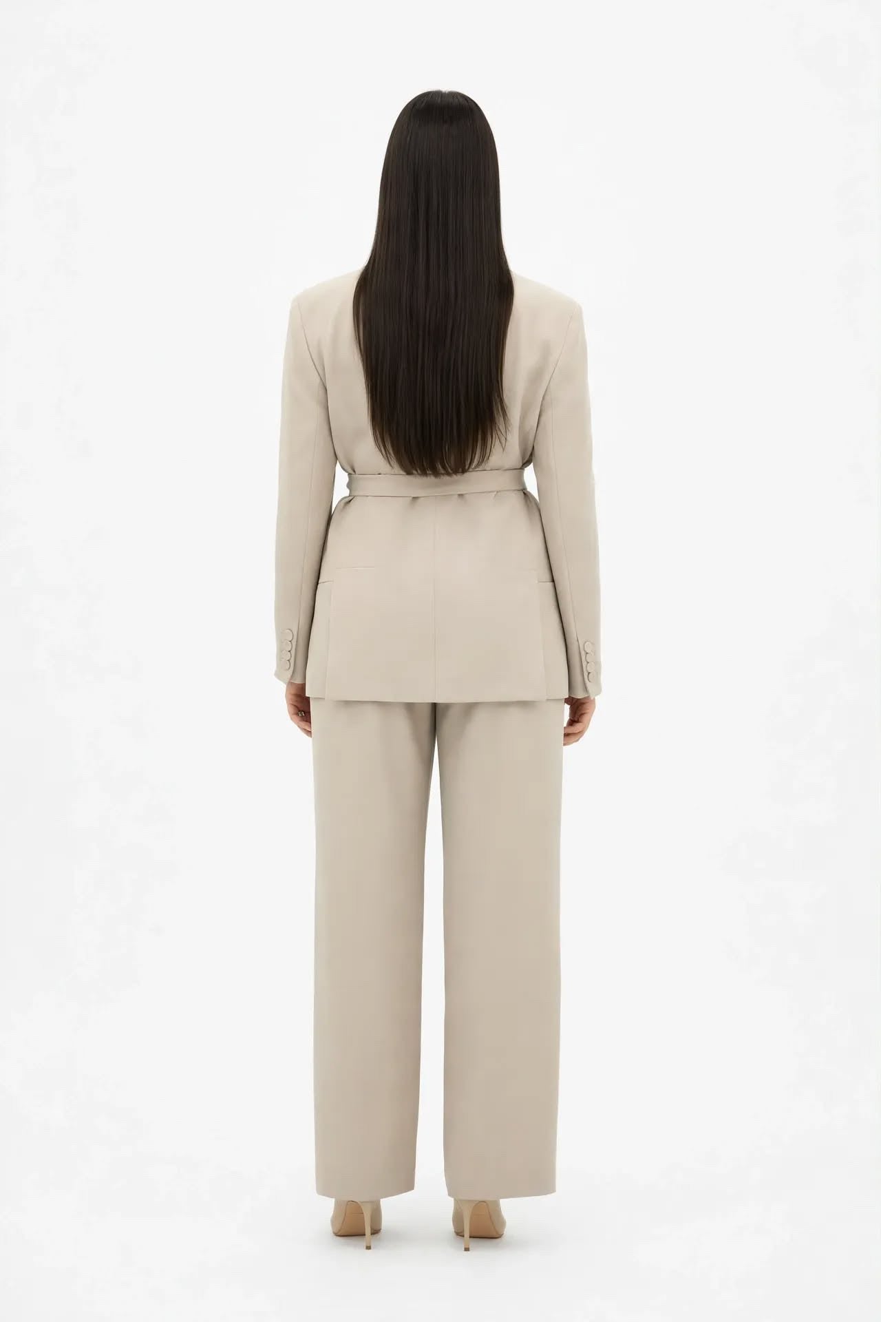 Tailleur Ceinturé