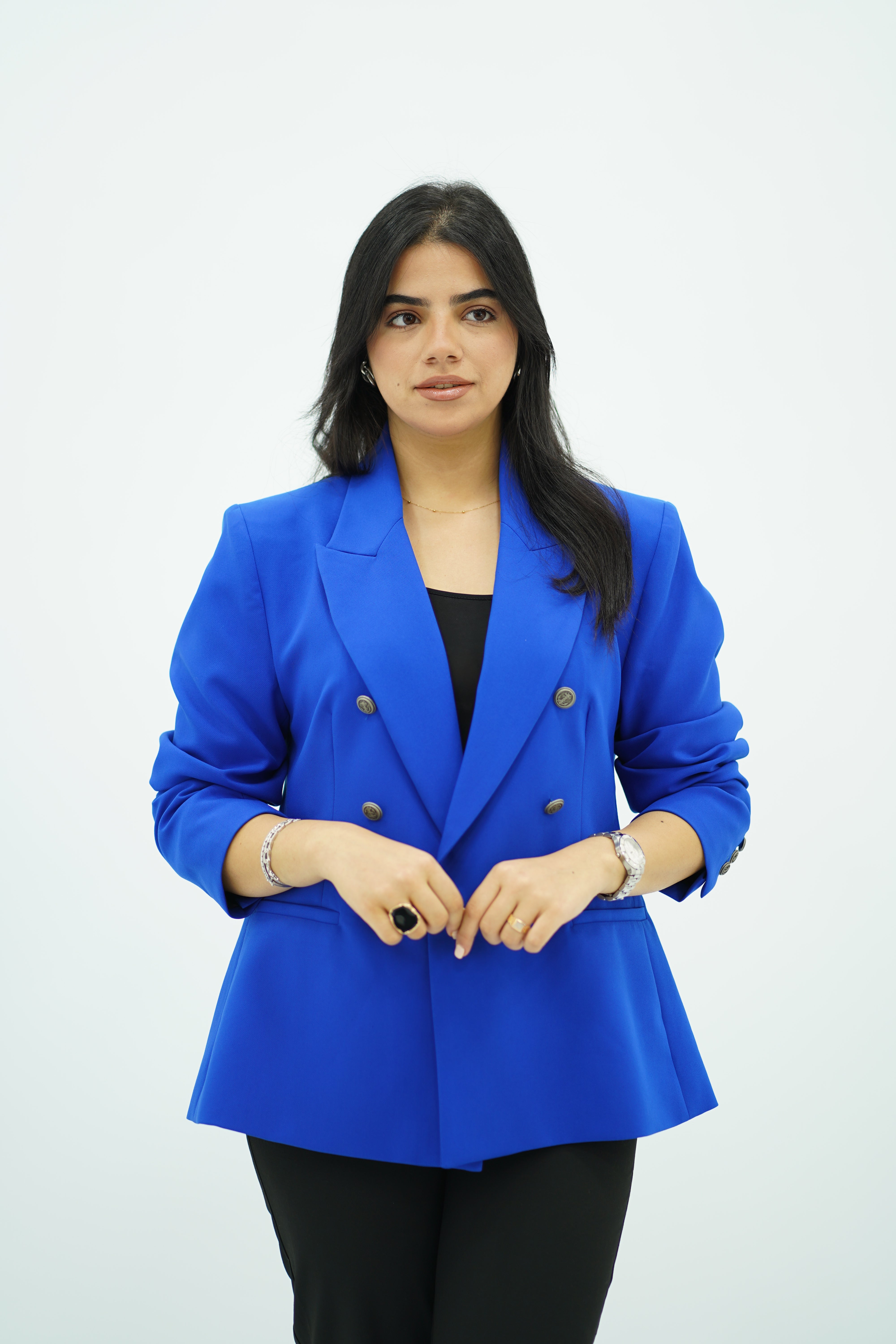 Blazer ajusté bleu électrique 💙