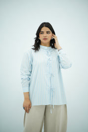 Chemise avec Détail Cordon