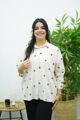 Chemise En lin - Brodé