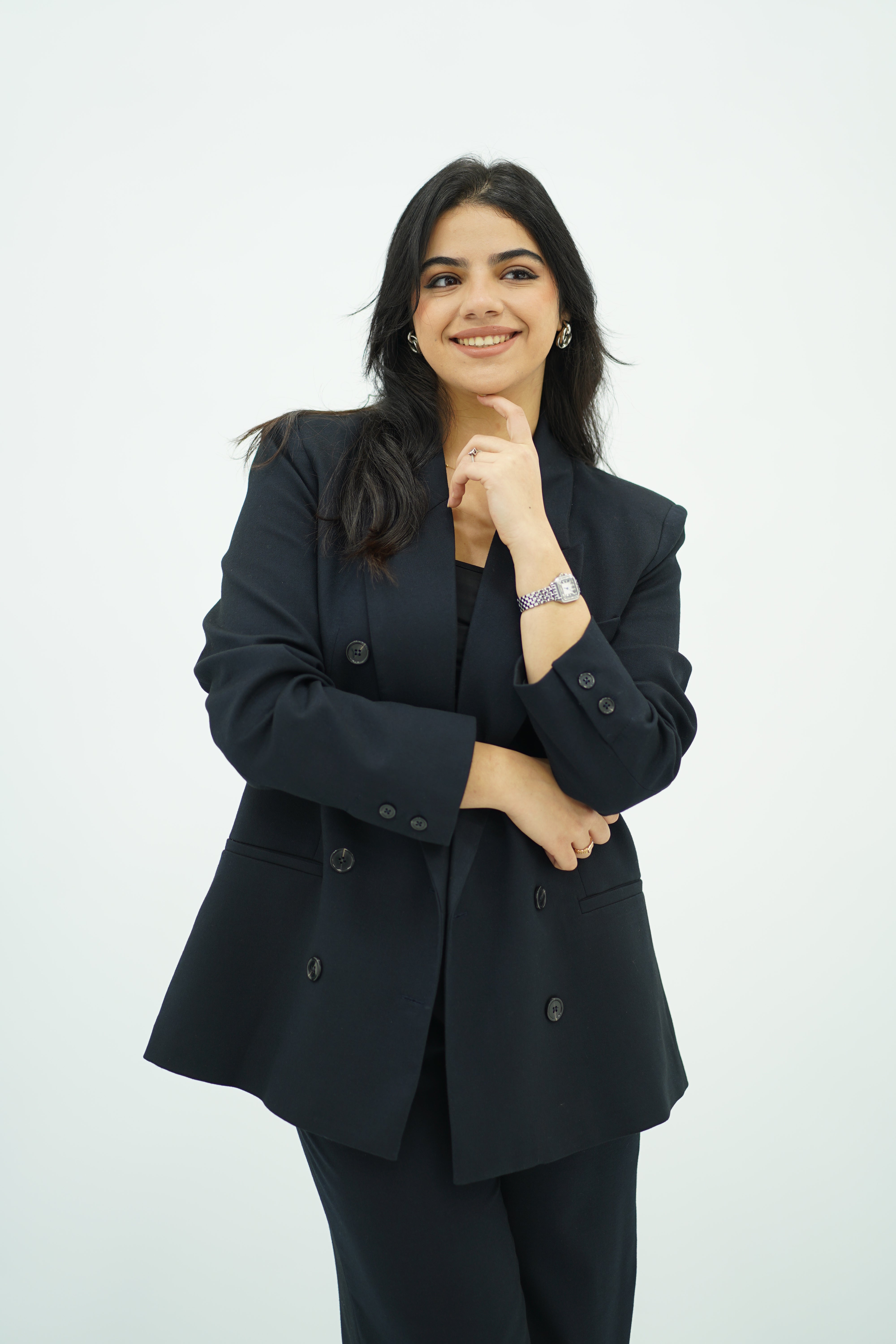 Tailleur Bleu nuit - Élégance Intemporelle