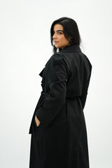 Trench long - Noir