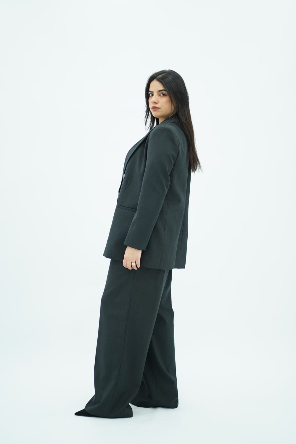 Tailleur Gris Anthracite