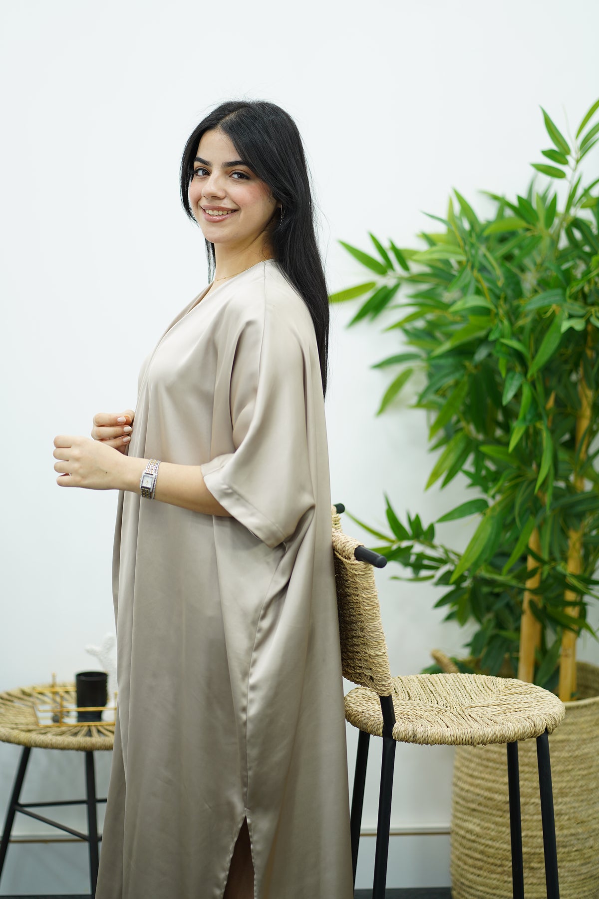 Robe Gandoura - Nude