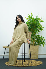 Ensemble en Lin - Chemise & Pantalon