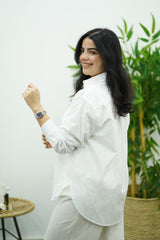 Chemise En Lin - Blanche