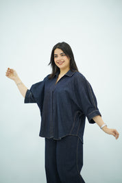 Ensemble Denim Brut – Silhouette Oversize