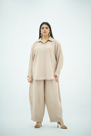 Ensemble Ballonner En Tencel Crème