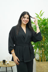Ensemble style kimono En crêpe 🖤
