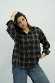 Chemise à Carreaux Oversize