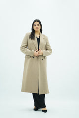 Manteau long ajusté