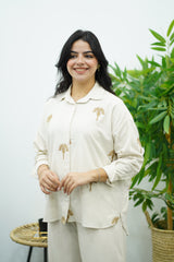 Chemise Brodé En lin