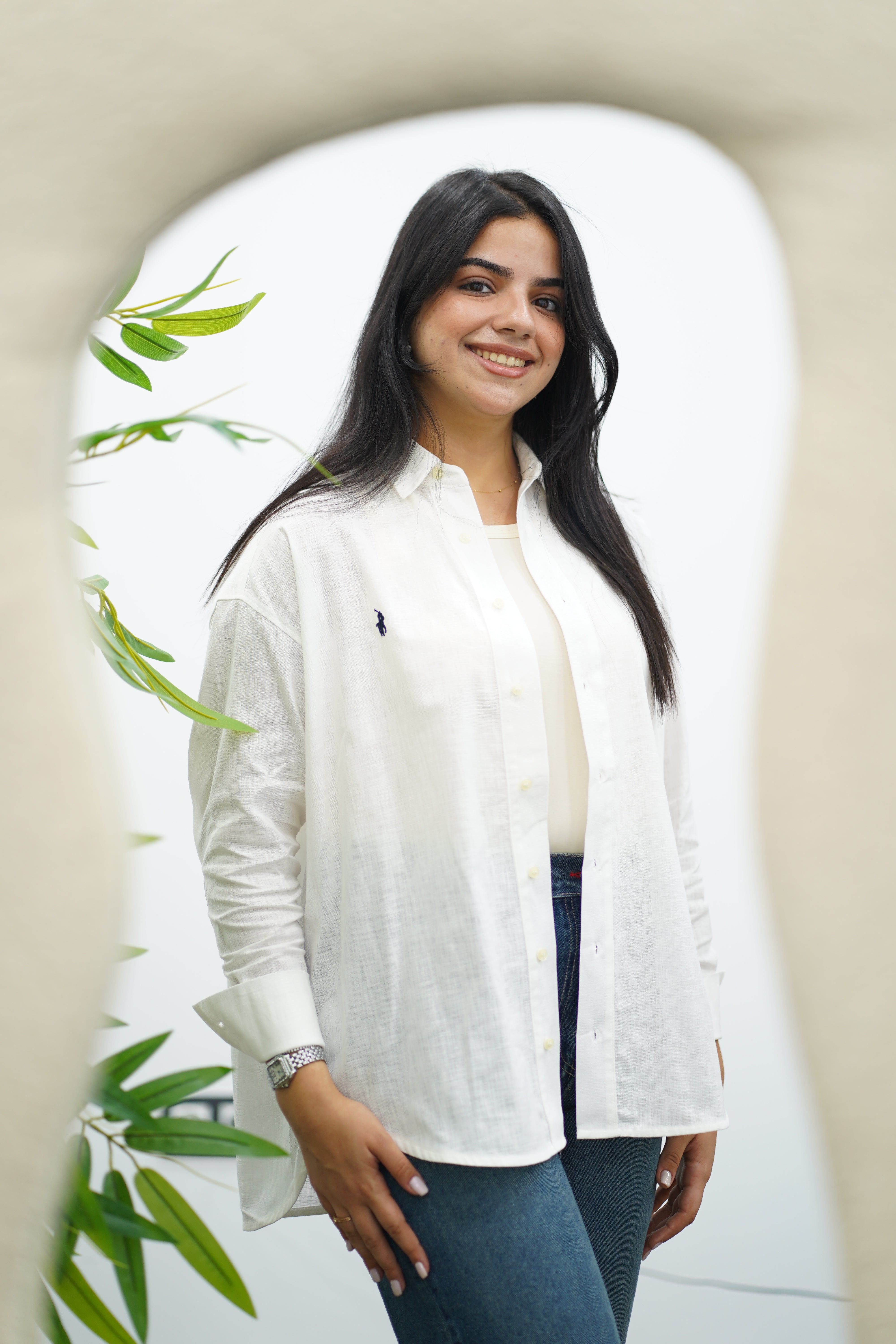 Chemise Blanche En lin