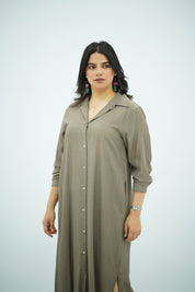 Robe chemise fluide