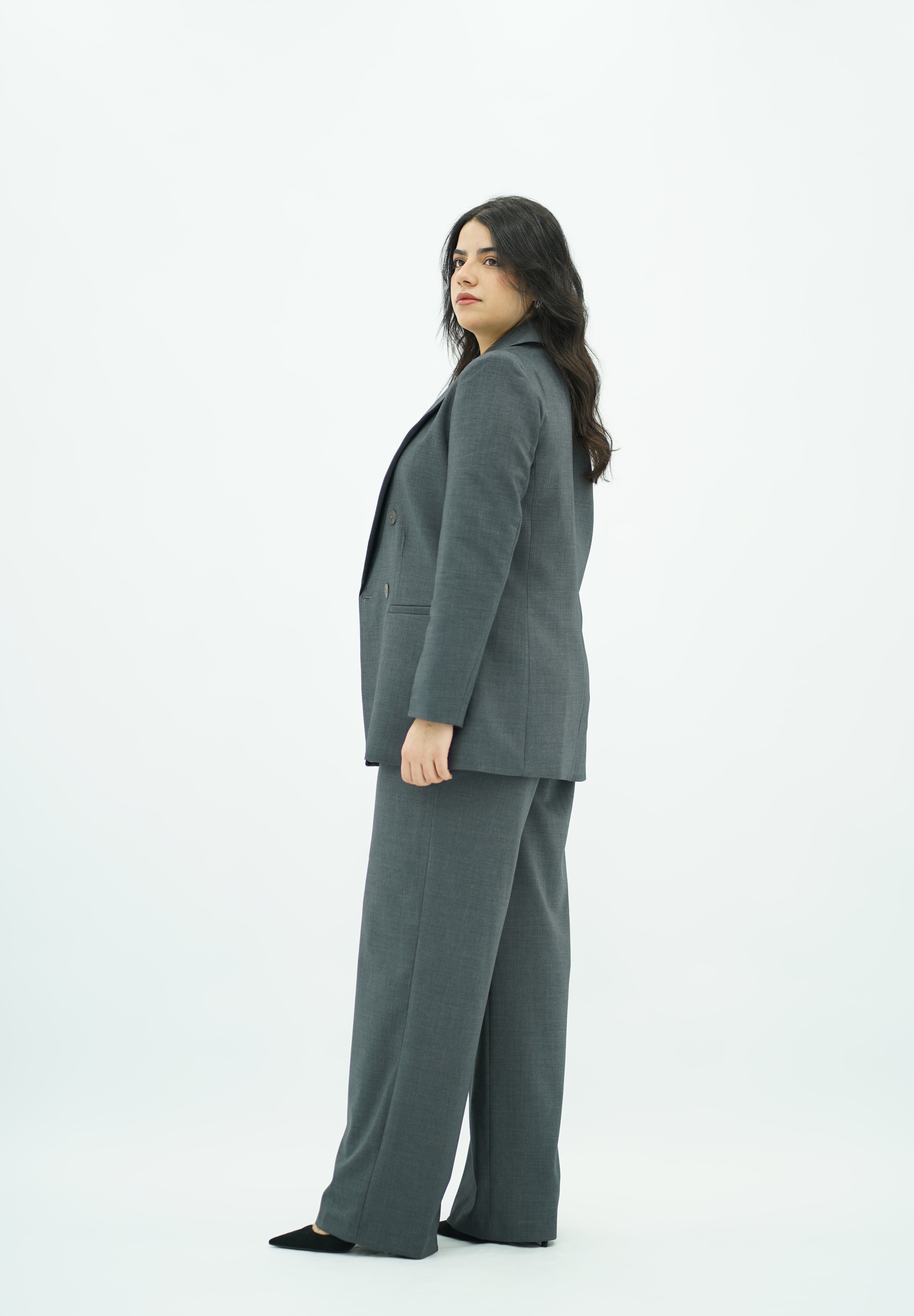 Tailleur Gris Veste - pantalon