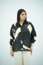 Chemise En mousseline imprimer