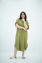Robe Midi en Lin