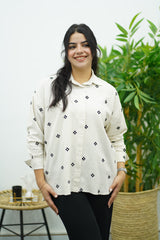 Chemise En lin - Brodé