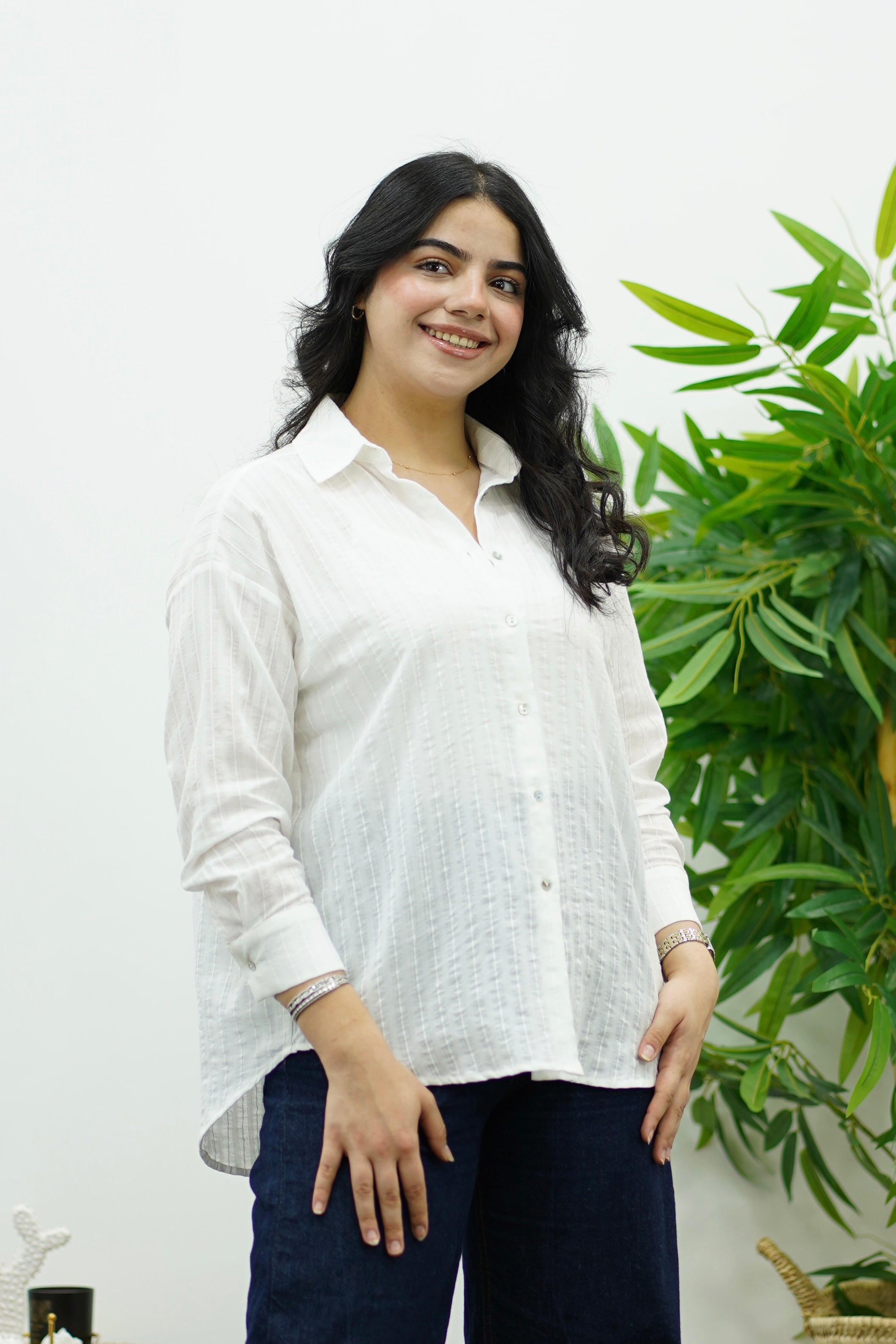 Chemise En lin Blanche