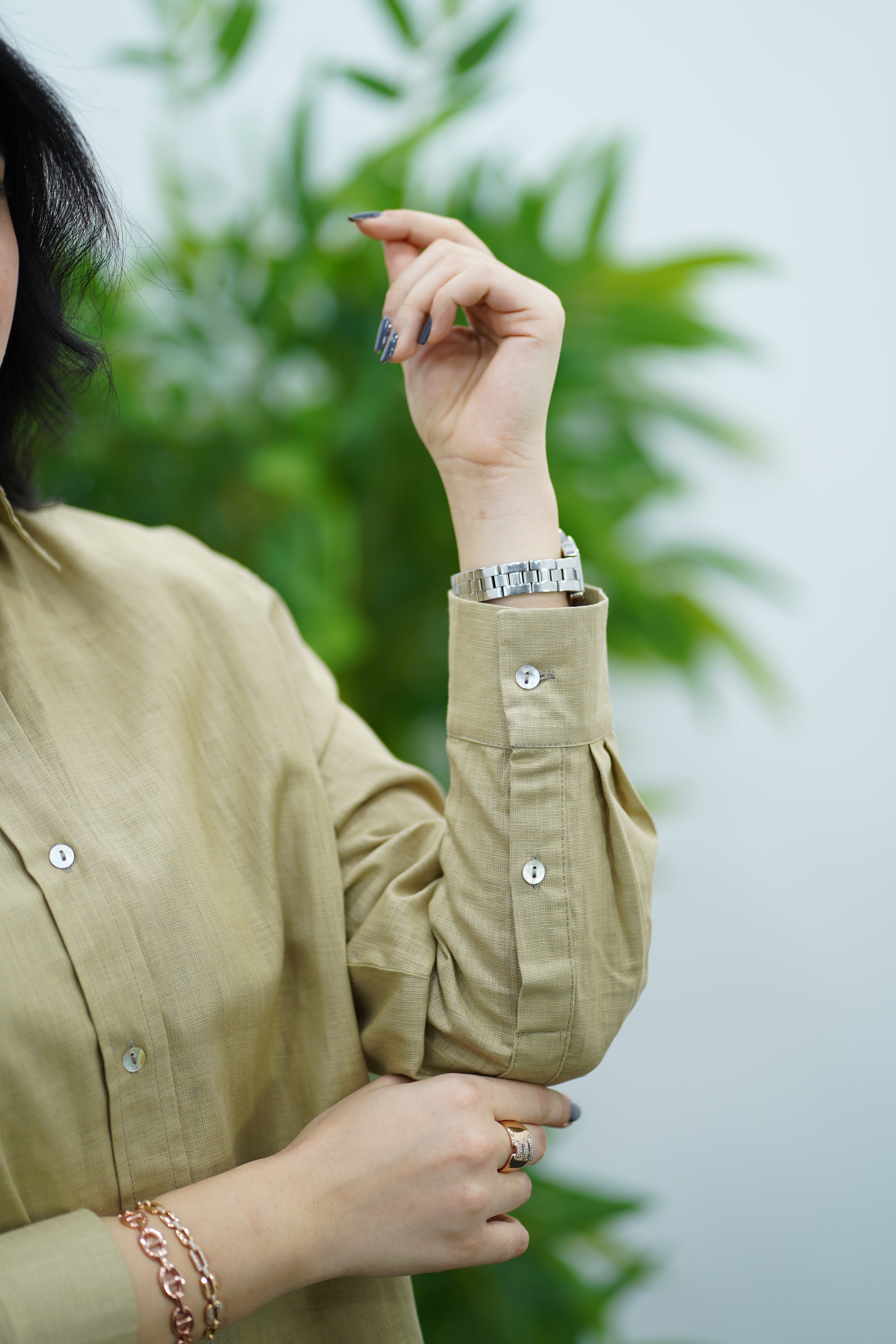 Chemise En Lin - Beige