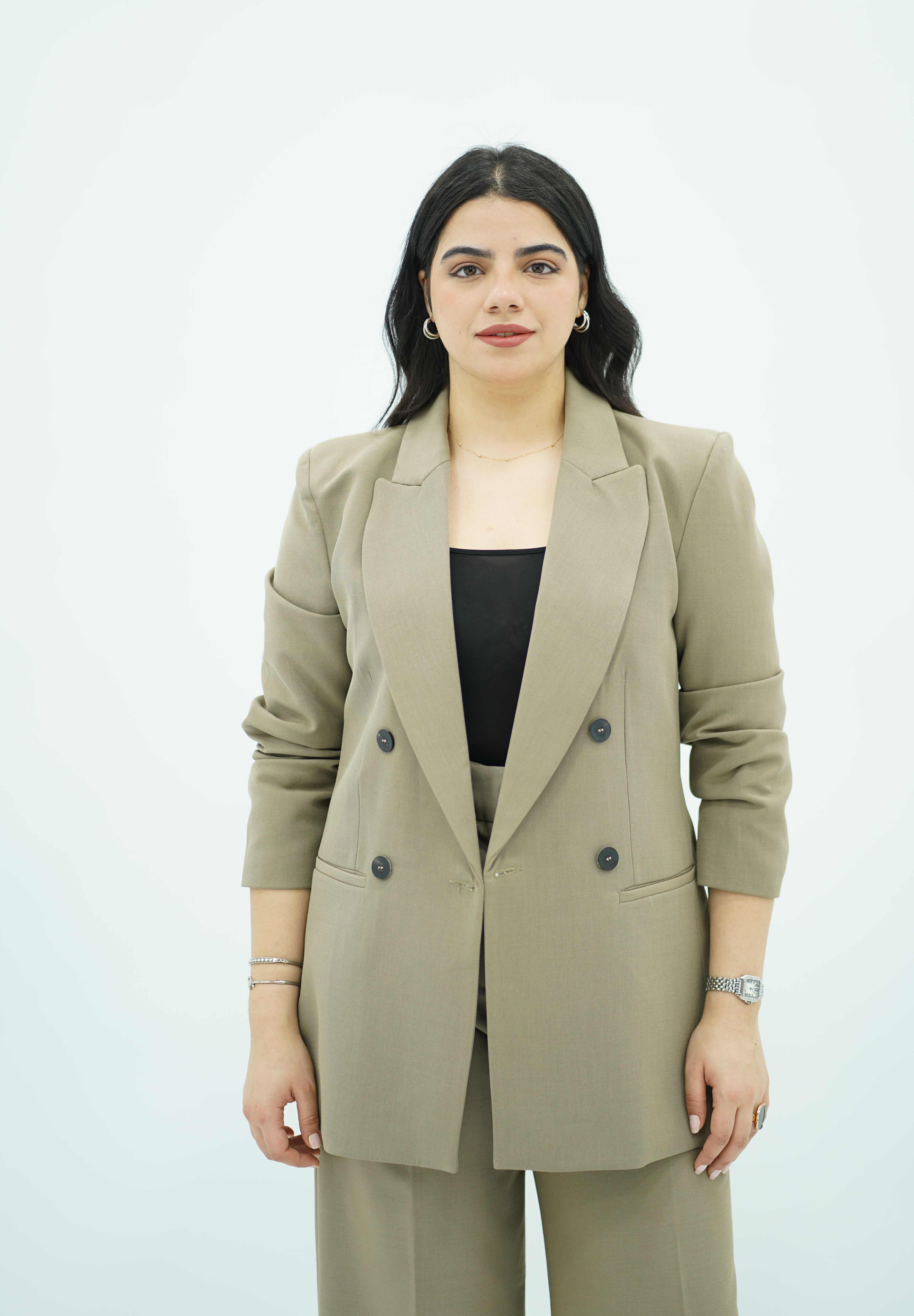 Tailleur – Beige Olive