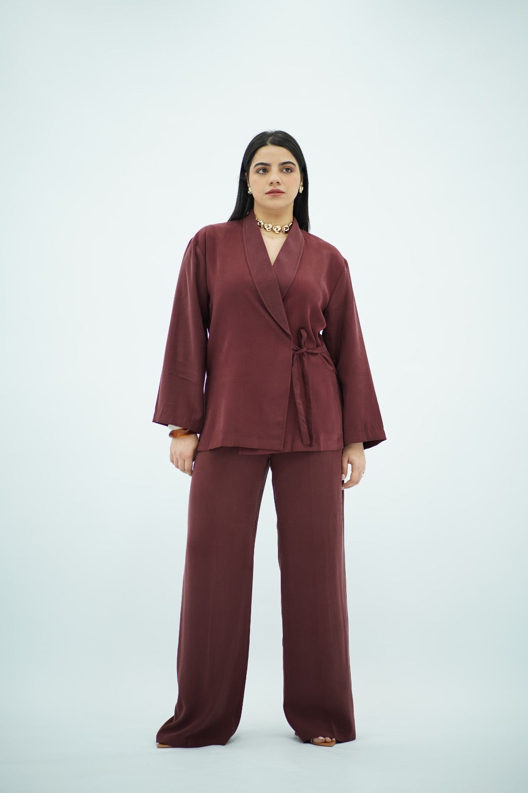 Ensemble Tencel - Bordeaux