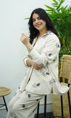 Ensemble en Broderie Élégante