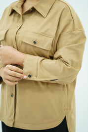 Surchemise en Faux Daim