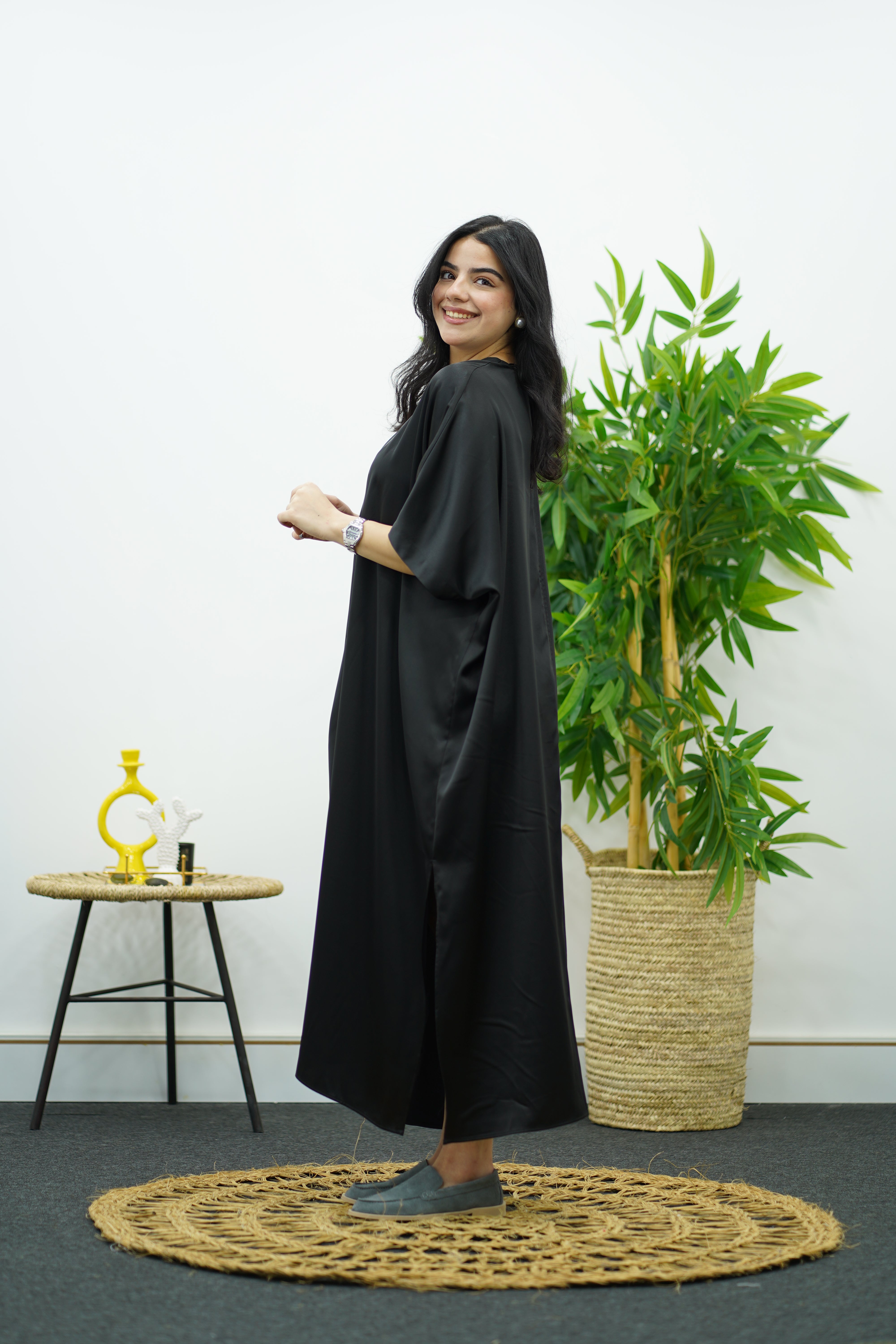 Robe Gandoura - NOIR