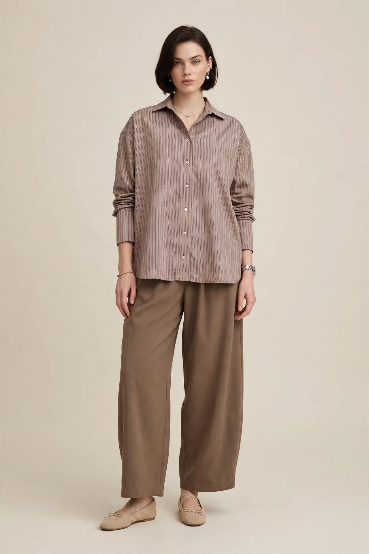 Chemise Ample Rayée Chic