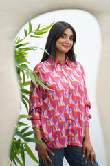 Chemise à imprimé