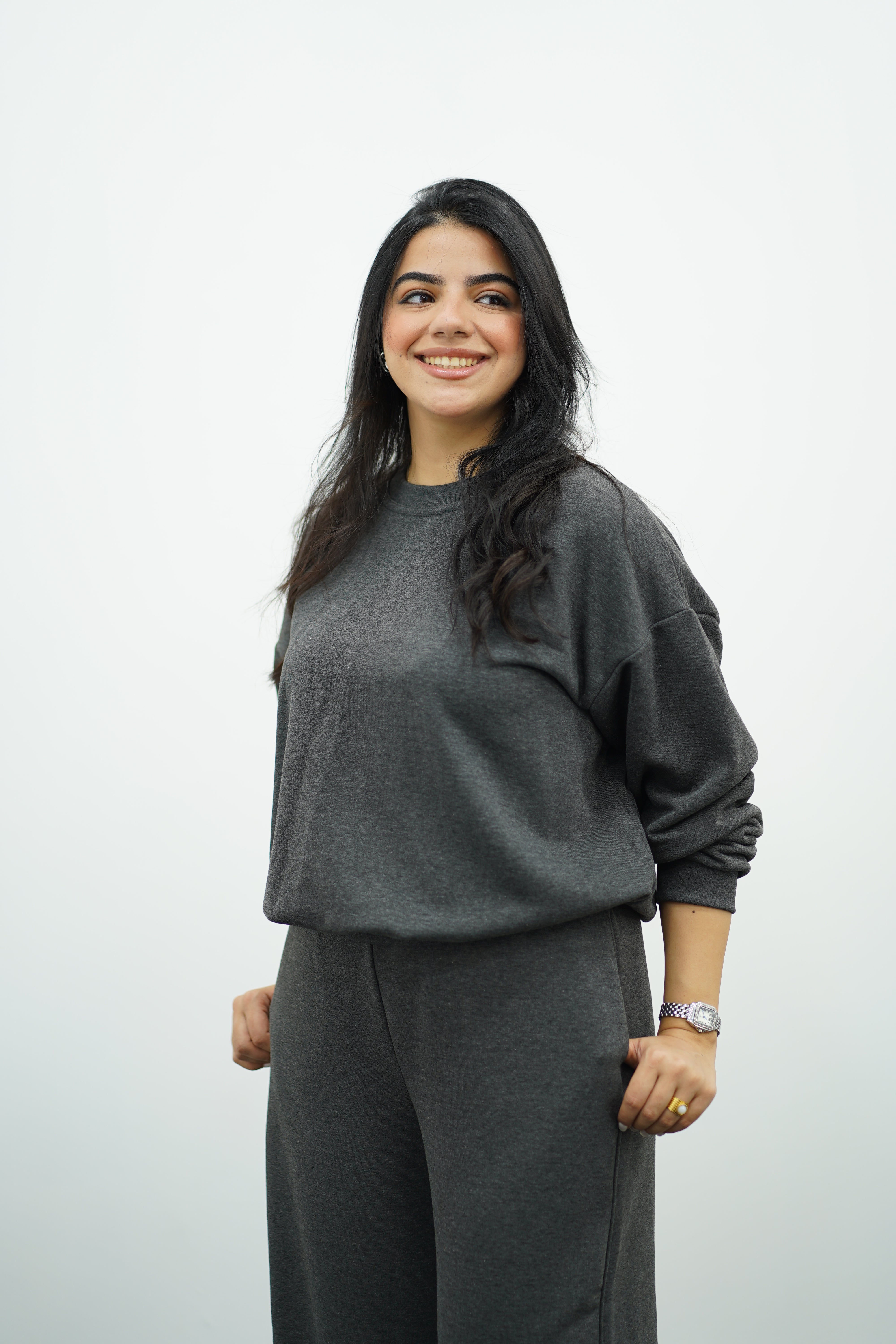 Chic Décontracté : Ensemble Molleton Over size & Pantalon Large